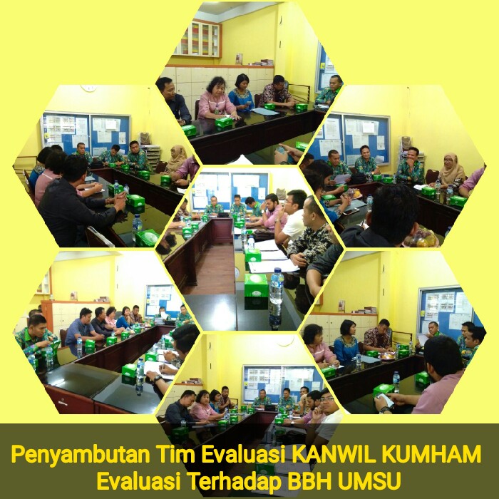 Penyambutan Tim Evaluasi KANWIL KUMHAM