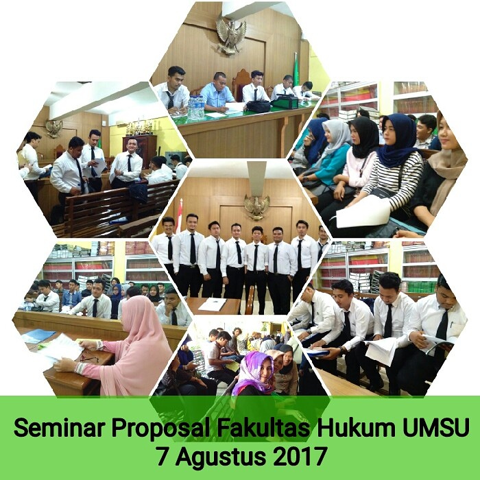 Seminar Proposal Fakultas Hukum UMSU