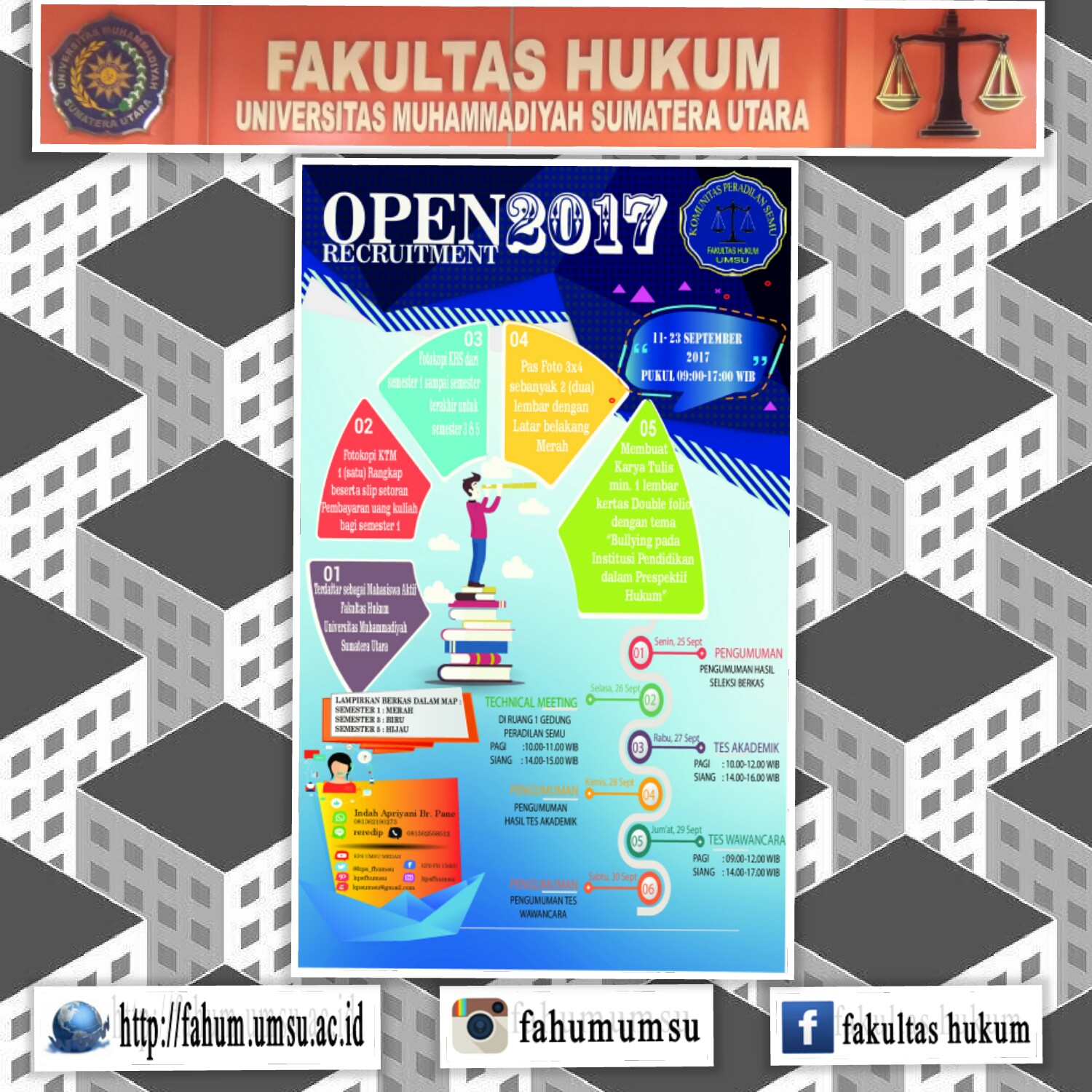 Open Recruitment 2017 Komunitas Peradilan Semu