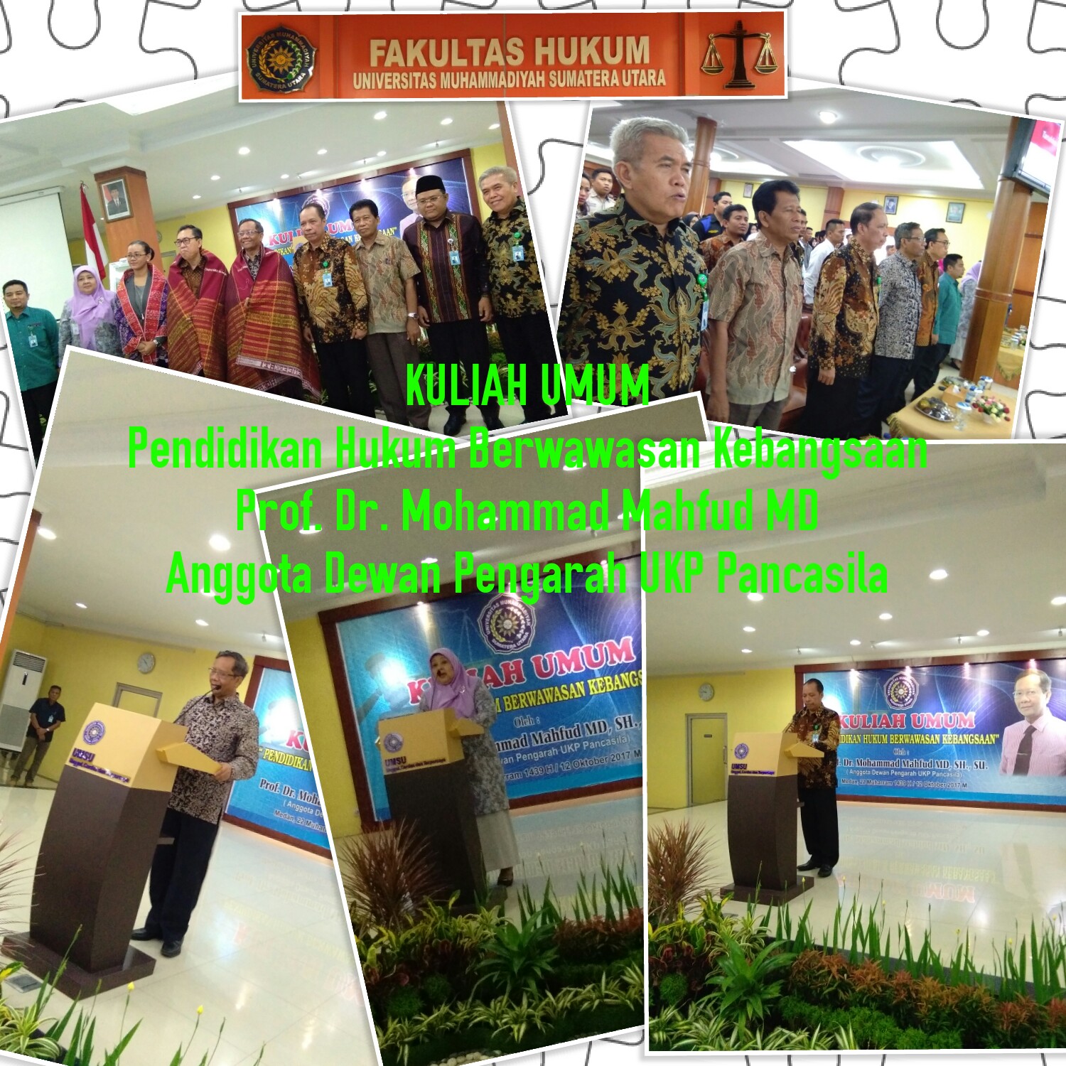 Kuliah Umum Pendidikan Hukum Berwawasan Kebangsaan