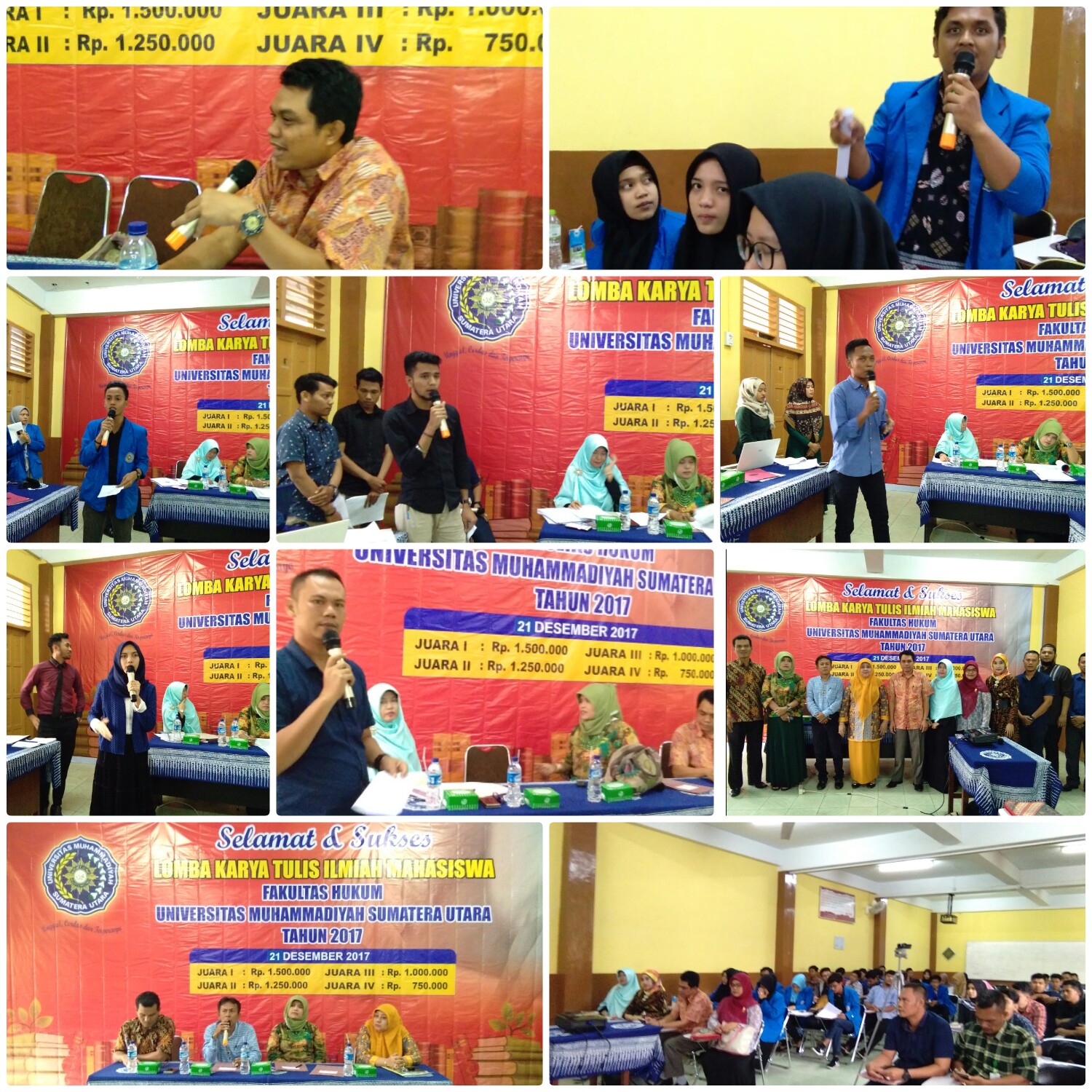 Lomba Karya Tulis Ilmiah Mahasiswa Fakultas Hukum UMSU Tahun 2017