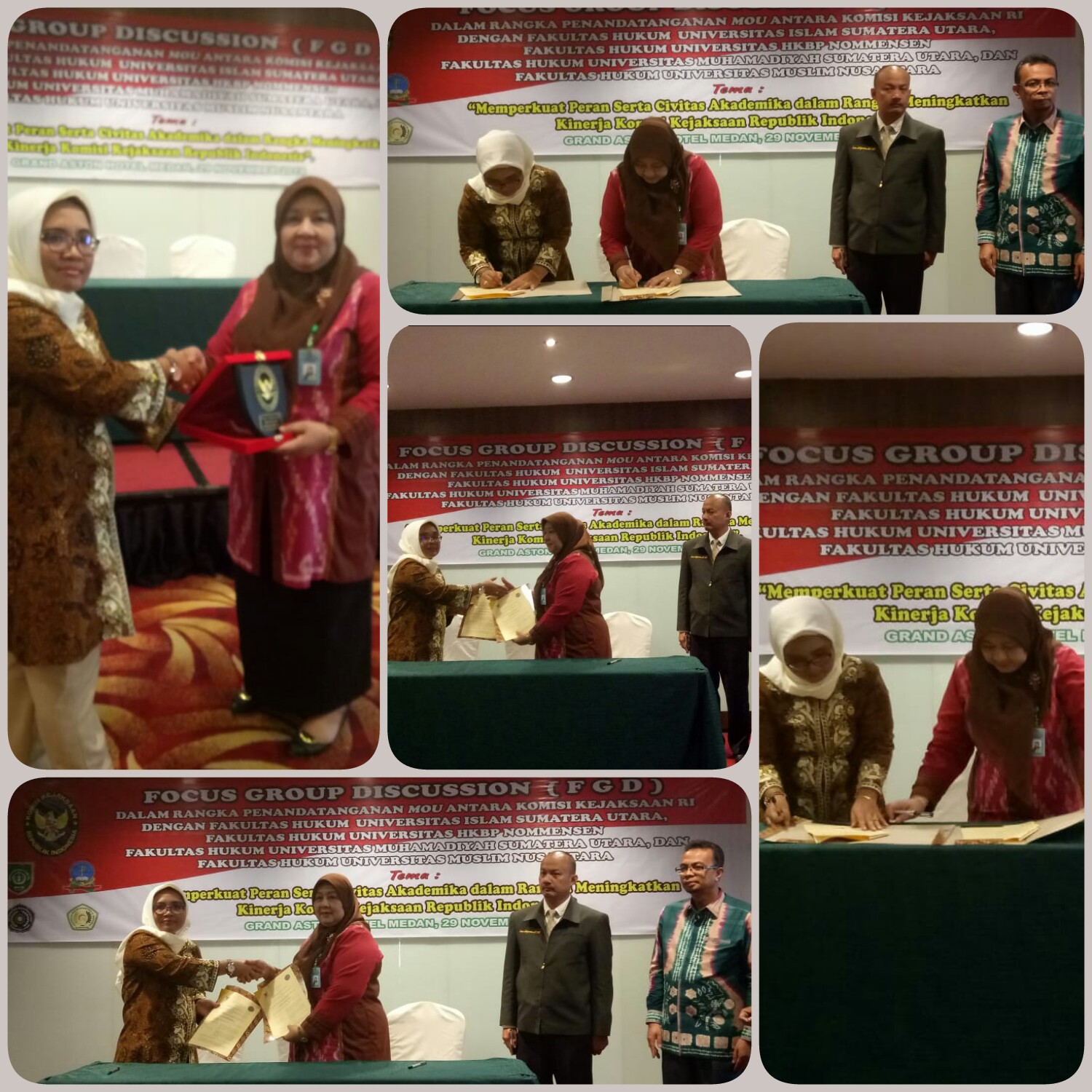PENANDATANGANAN MoU KOMISI KEJAKSAAN RI DENGAN FAKULTAS HUKUM UMSU