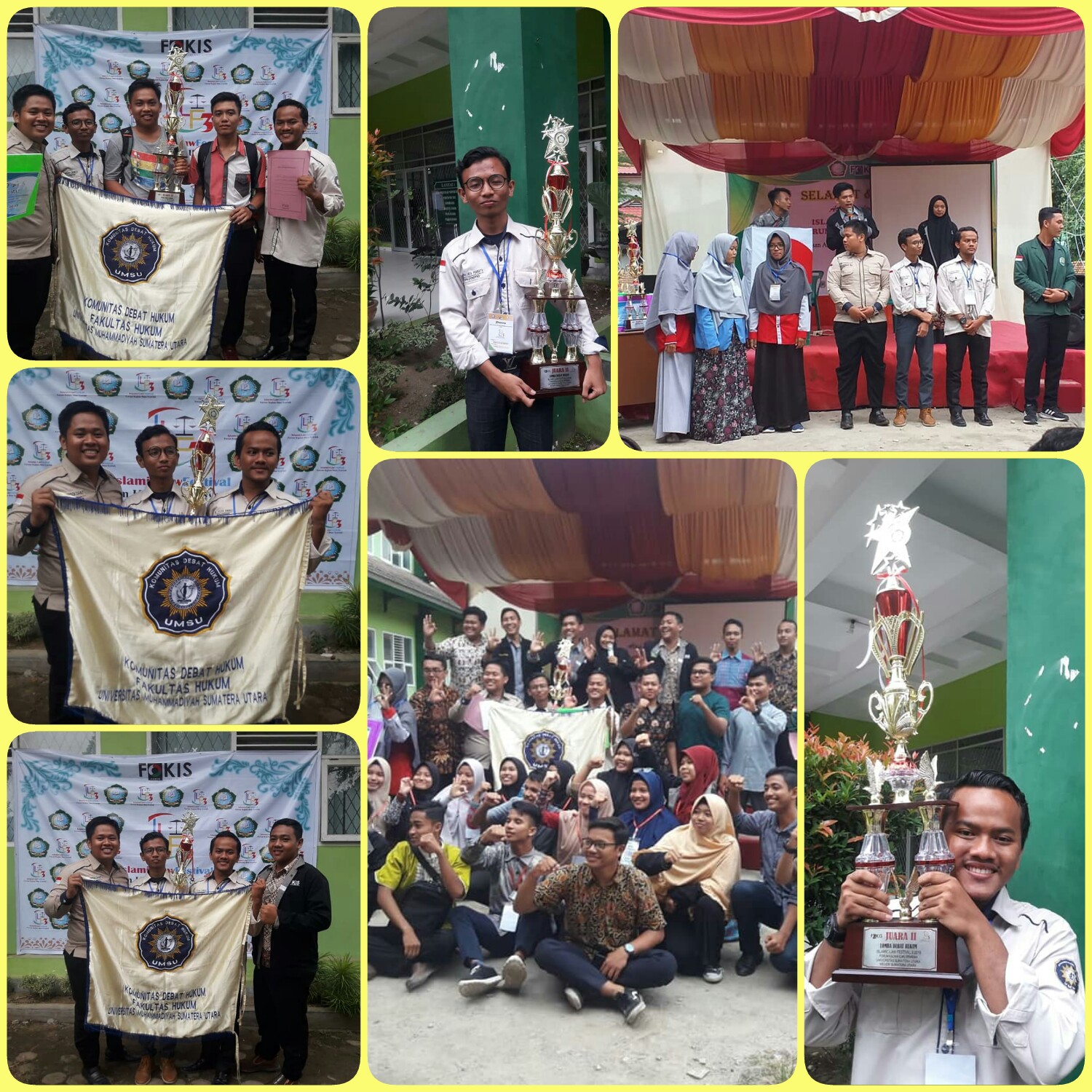 FAKULTAS HUKUM UMSU MERAIH JUARA 2 LOMBA DEBAT HUKUM