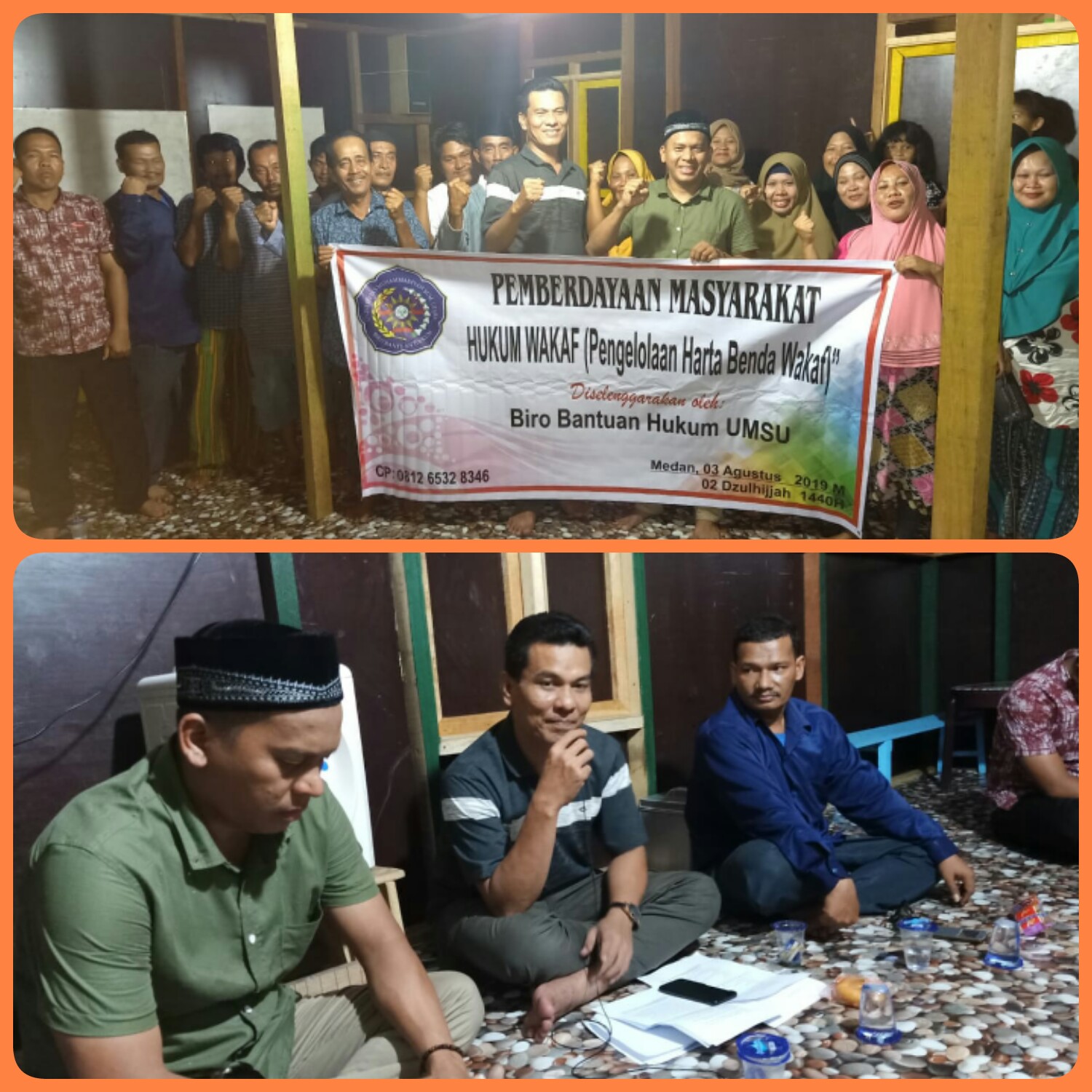 Fakultas Hukum UMSU dan BBH-UMSU Mengadakan Acara Penyuluhan Hukum Tentang Wakaf
