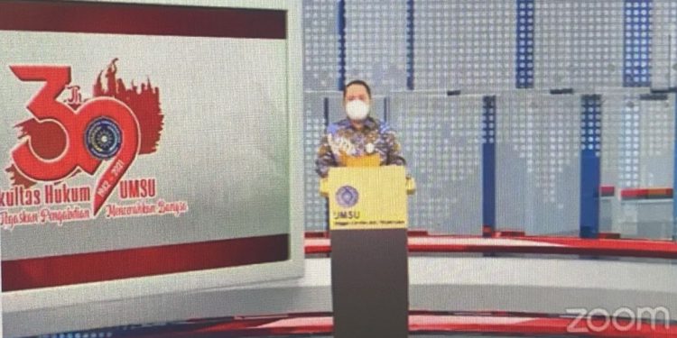 Resepsi Milad ke-39 Fakultas Hukum UMSU Berlangsung Khidmat dan Meriah