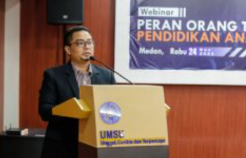 PSGA UMSU Gelar Webinar Peran Orangtua Dampingi Pendidikan Anak di Masa Pandemi