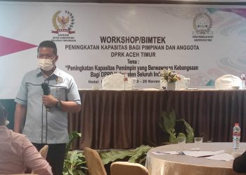 Kabag HTN/HAN Fahum UMSU jadi Narsum Bimtek DPRK Aceh Timur