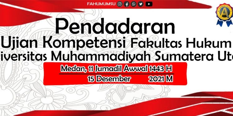 Pendaftaran Ujian Kompetensi Fakultus Hukum UMSU