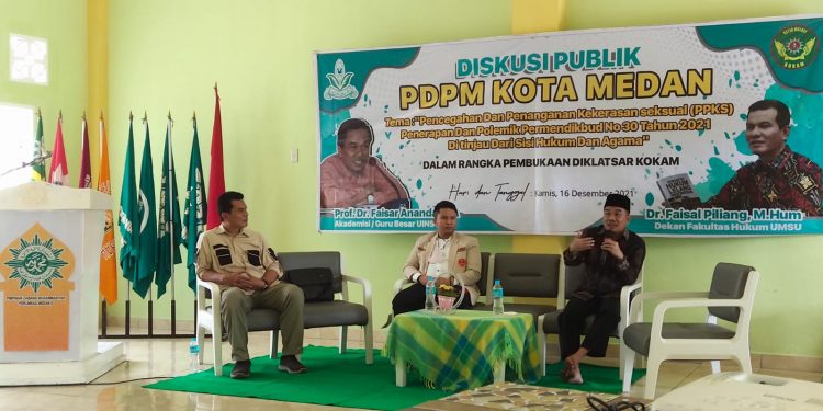 Dekan Fakultas Hukum Menjadi Narasumber Pada Kegiatan PDPM Kota Medan