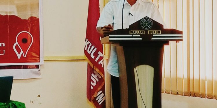 Dekan Fakultas Hukum UMSU Membuka Kegiatan Sosialisasi PKM Fakultas Hukum UMSU Tahun 2022