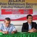 Dr. Faisal Membuka kegiatan Pilmapres di tingkat Fakultas