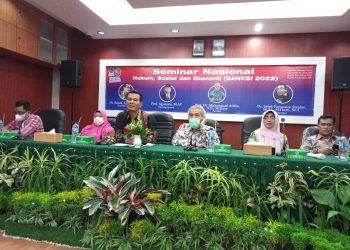 Seminar Nasional Hukum, Sosial dan Ekonomi (SANKSI 2022) “Keselamatan dan Ketahanan Masyarakat Pasca Pandemi Covid 19”