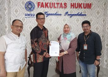 Kunjungan Ketua MBKM ke Fakultas Hukum UMSU