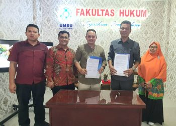 Fakultas Hukum UMSU Selenggarakan MoU dengan APHTN-HAN Sumut