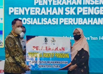 Dosen Fakultas Hukum UMSU Terima Insentif Publikasi Ilmiah