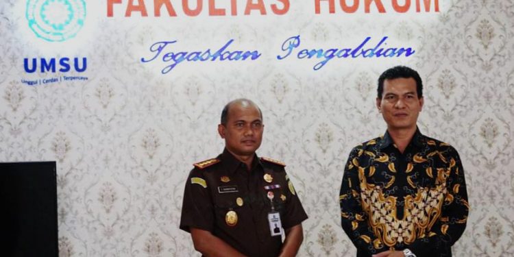 Kajari Medan Apresiasi Sistem Pelayanan & Fasilitas Biro Fakultas Hukum UMSU
