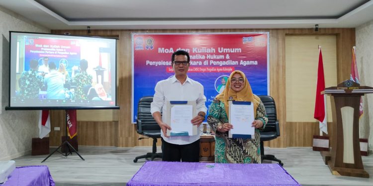 Fakultas Hukum UMSU MoA Dengan Pengadilan Agama Kabanjahe