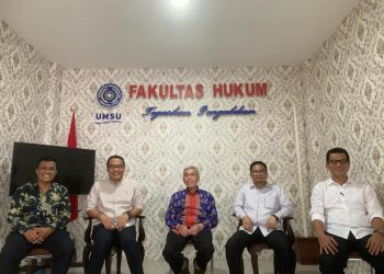 Pimpinan Universitas Mengunjungi Fakultas Hukum UMSU Dalam Rangka Persiapan Ramadhan