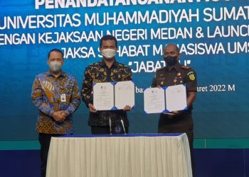 Fakultas Hukum UMSU dan Kejari Medan Jalin Kerjasama Jaksa Sahabat Mahasiswa
