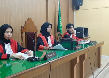 Pembukaan Sidang Peradilan Semu Fakultas Hukum UMSU