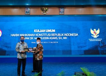 Hakim Mahkamah Konstitusi Sampaikan Kuliah Umum di Kampus UMSU