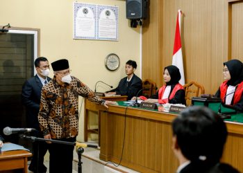 Ketua Umum PP Muhammadiyah Kunjungi Fasilitas belajar Fakultas Hukum UMSU