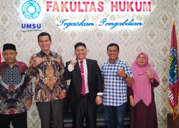 Ketua Dewan Sengketa Indonesia Kunjungi Fakultas Hukum UMSU