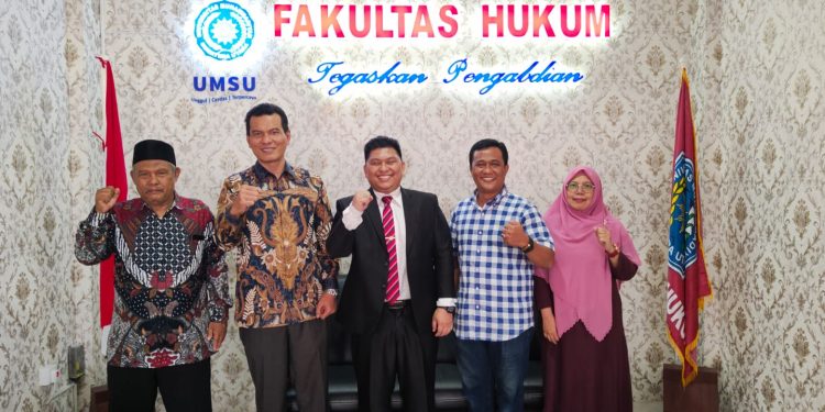 Ketua Dewan Sengketa Indonesia Kunjungi Fakultas Hukum UMSU