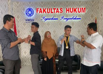 Dua Mahasiswa Fakultas Hukum UMSU Juara Wushu Piala Walikota Medan 2022