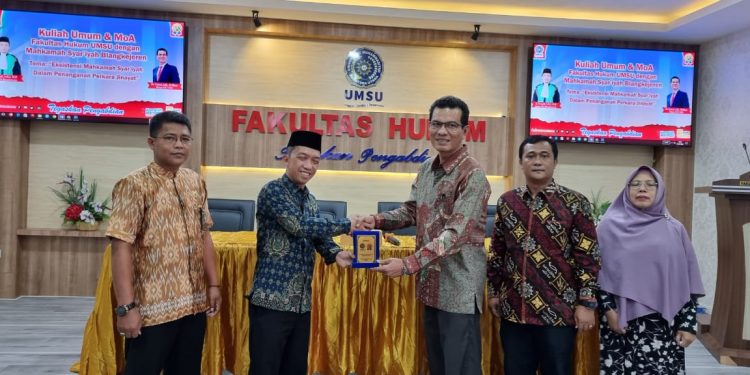 Kerjasama Fakultas Hukum UMSU dan Mahkamah Syariah Blangkejeren Ditandatangani