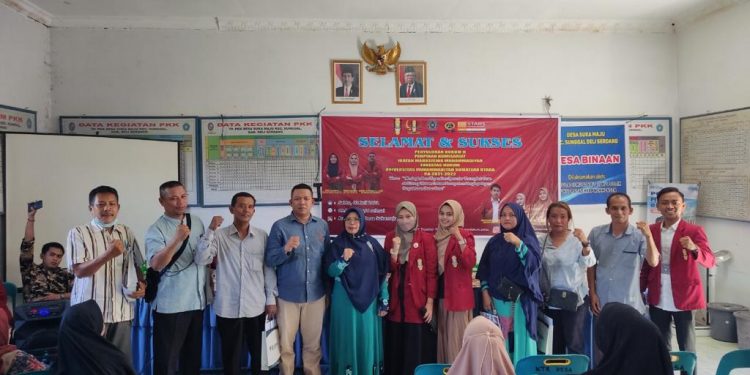 PK IMM FAHUM UMSU melaksanakan Penyuluhan Hukum II di Desa Sukamaju Indah Kecamatan Sunggal Kabupaten Deli Serdang