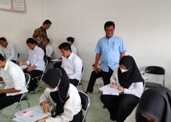 Dekan Fakultas Hukum UMSU Pantau Kesiapan Ruangan Ujian Kahir Semester