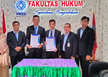 Perkuat Kerjasama Antar Fakultas di UMSU, Fakultas Hukum Dan Fakultas Ilmu Komputer & Teknologi Informasi Jalin Kerjasama