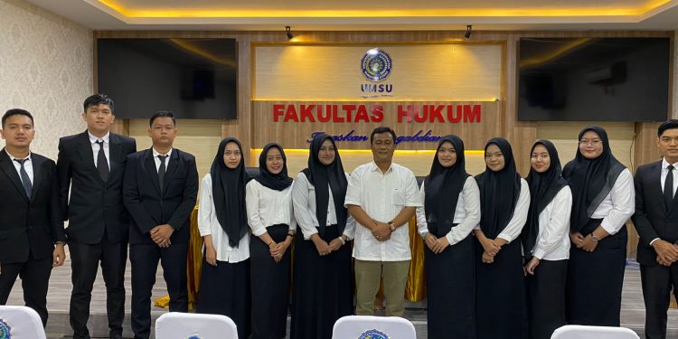 Dr. Zainuddin, SH., M.H membuka langsung Sidang Meja Hijau Fakultas Hukum UMSU