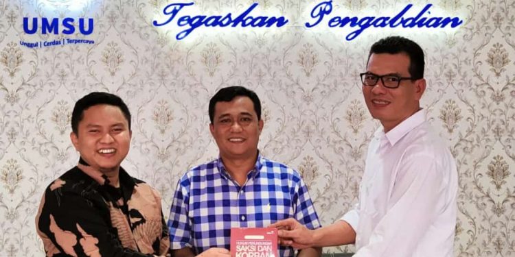 Ismail Koto & Faisal Dosen Fakultas Hukum UMSU Terbitkan Buku Ajar Hukum Perlindungan Saksi & Korban