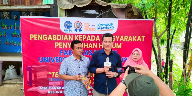 Galeri Kegiatan Pengabdian Masyarakat dosen Fakultas Hukum UMSU dan Launcing Desa Wisata Hukum