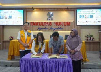 Fakultas Hukum UMSU dan Lions Club Teken MoU Tingkatkan Kesehatan Mental Masyarakat