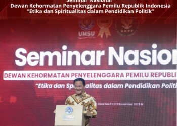 Seminar Nasional dan Perjanjian Kerjasama DKPP RI Dengan Universitas Muhammadiyah Sumatera Utara
