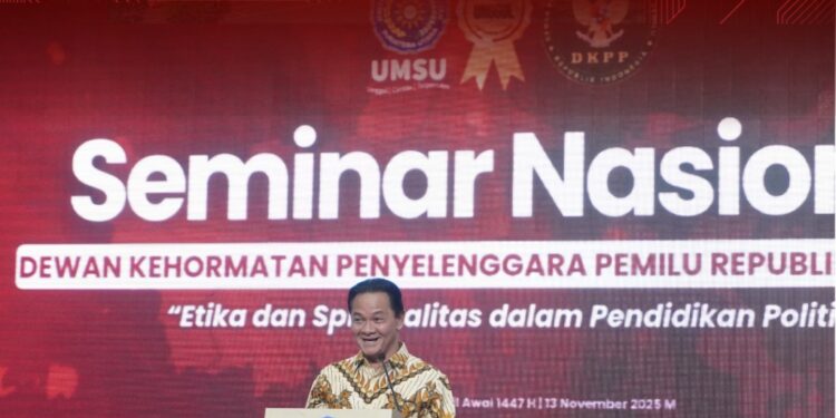 Seminar Nasional dan Perjanjian Kerjasama DKPP RI Dengan Universitas Muhammadiyah Sumatera Utara